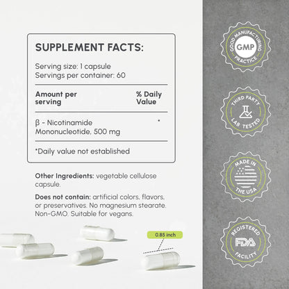 Enhance Energy & Slow Down Aging With Pure NAD+